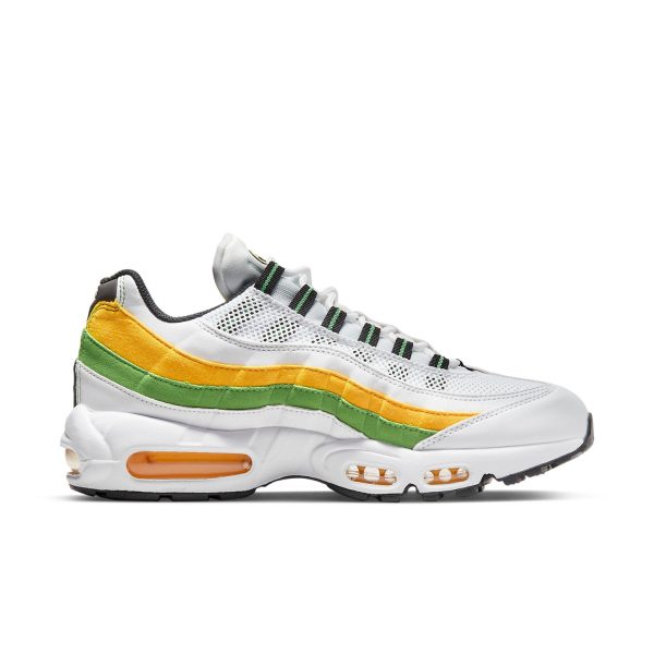 Nike Air Max 95 Essential White Green Apple Tour Yellow