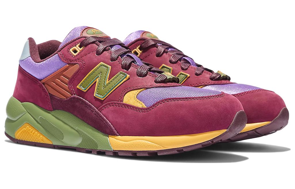 New Balance 580 Stray Rats Maroon Purple 5 New Balance 580 Stray Rats Maroon Purple