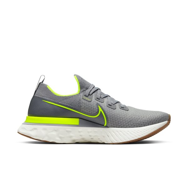 Nike React Infinity Run Particle Grey Volt