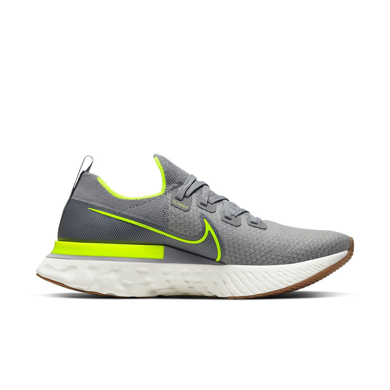 Nike React Infinity Run Particle Grey Volt 4 Nike React Infinity Run Particle Grey Volt