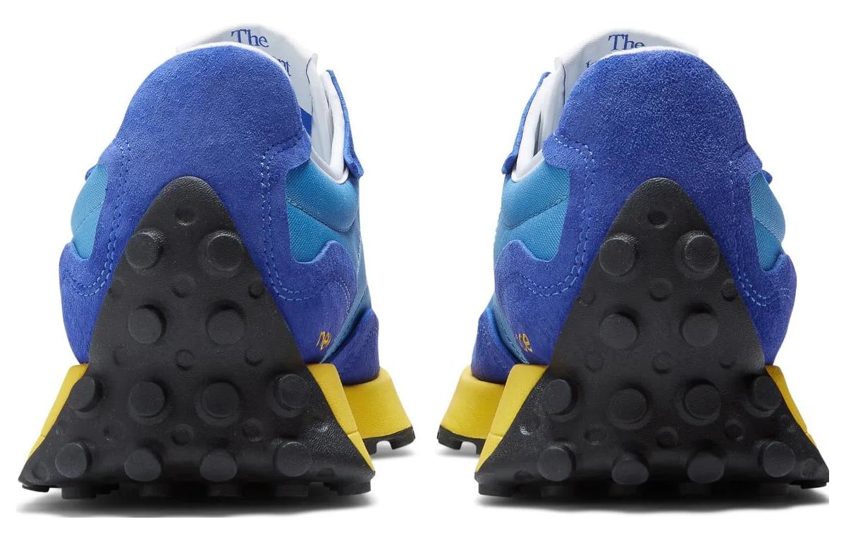 New Balance 327 Warped Essentials Marine Blue Yellow 5 New Balance 327 Warped Essentials Marine Blue Yellow