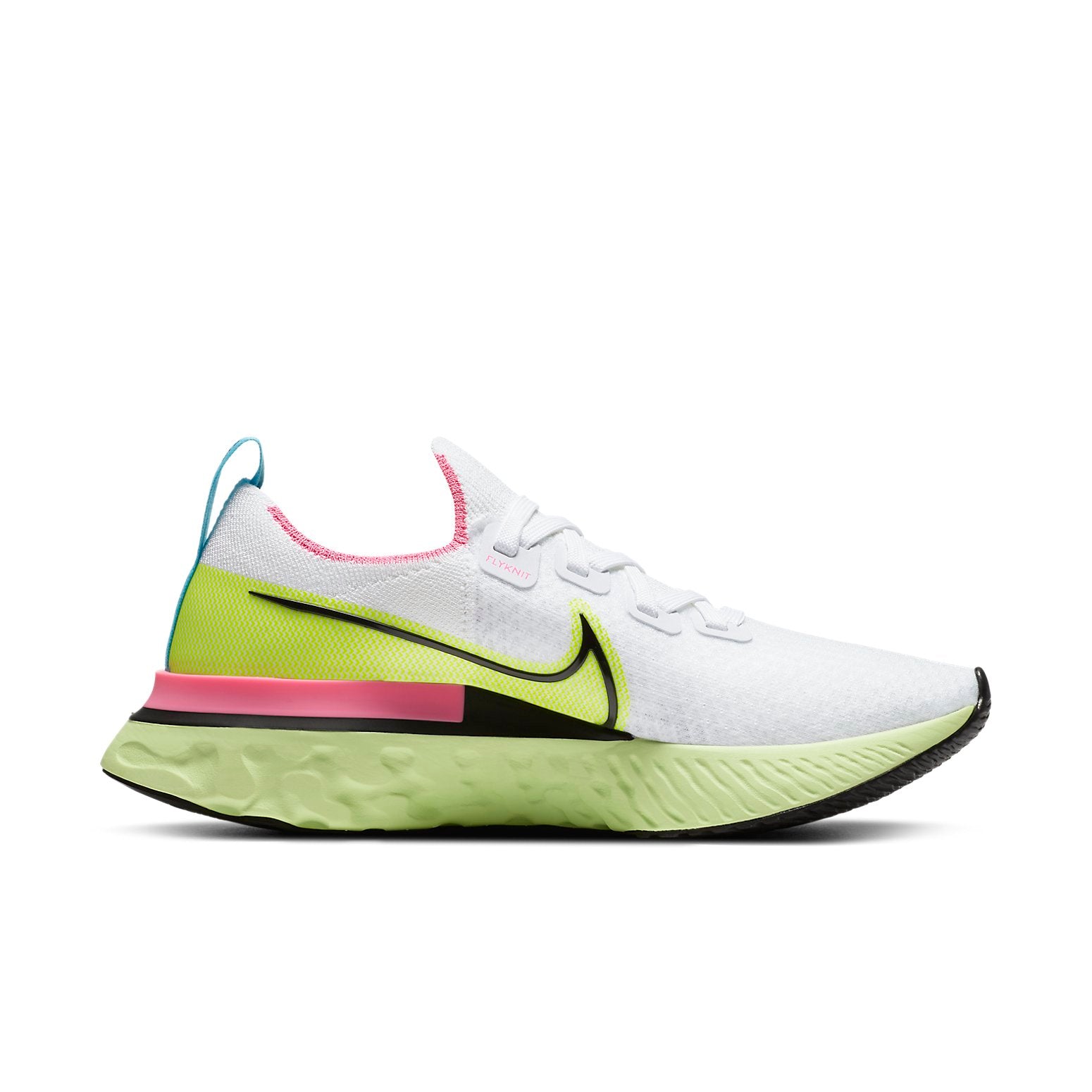 Nike React Infinity Run Flyknit White Volt Pink Blast (Womens) 4 Nike React Infinity Run Flyknit White Volt Pink Blast (Womens)