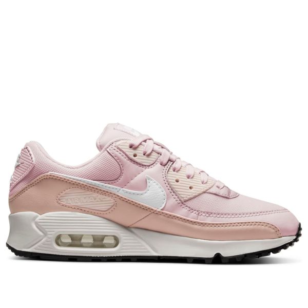 Nike Air Max 90 Barely Rose Pink Oxford Black (Womens)