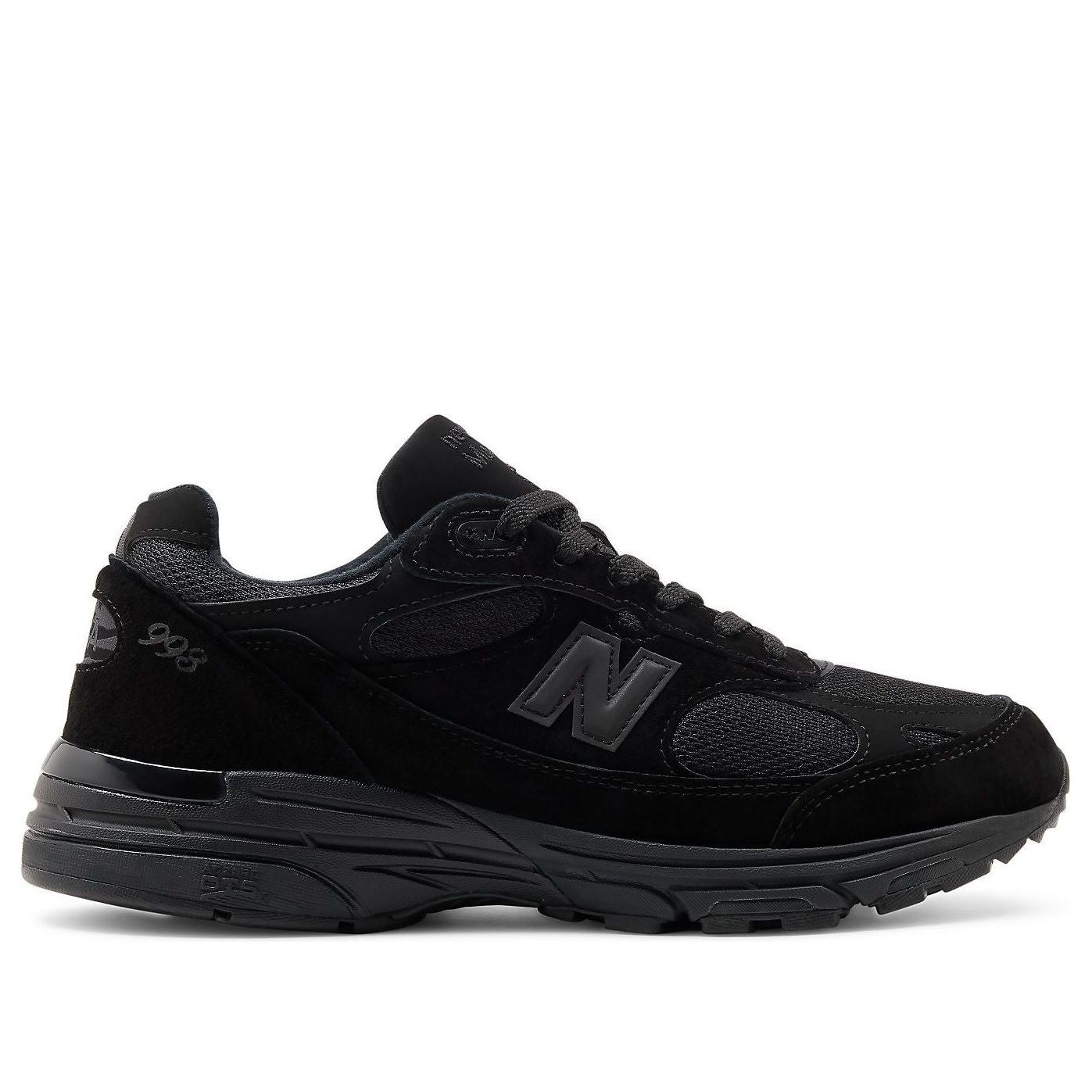 New Balance 993 MiUSA Triple Black Suede 6 New Balance 993 MiUSA Triple Black Suede