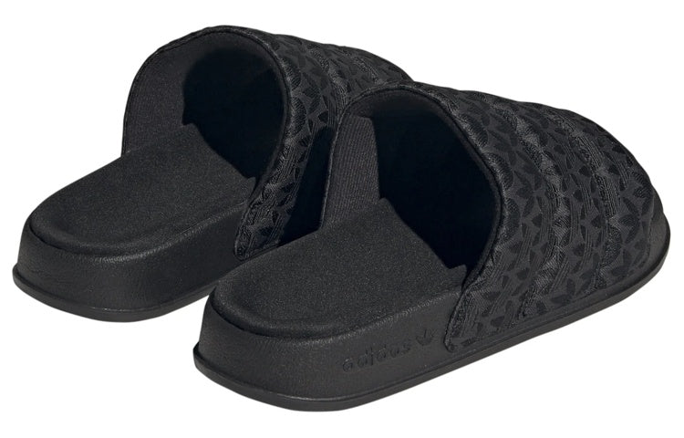 adidas Adilette Essential Slides Triple Black (Womens) 5 adidas Adilette Essential Slides Triple Black (Womens)