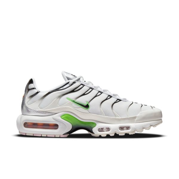Nike Air Max Plus White Neon Metallic Silver (Womens)