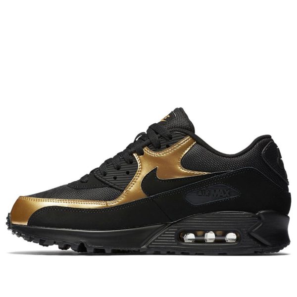 Nike Air Max 90 Ultra Essential Black Metallic Gold