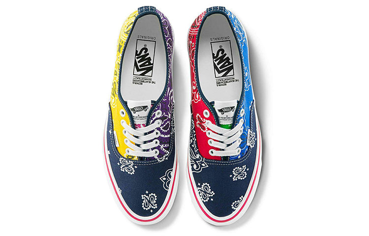 Vans Vault OG Authentic LX Bedwin & the Heartbreakers Multi-Color Yellow Bandana 5 Vans Vault OG Authentic LX Bedwin & the Heartbreakers Multi-Color Yellow Bandana