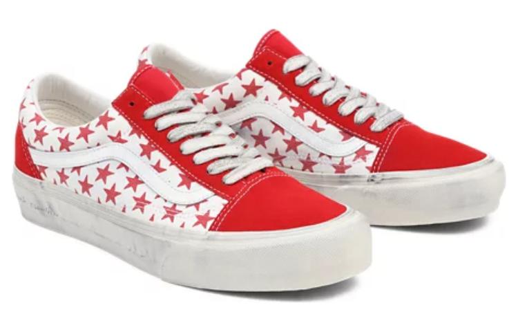 Vans Vault OG Old Skool LX Bianca Chandon Red White 5 Vans Vault OG Old Skool LX Bianca Chandon Red White
