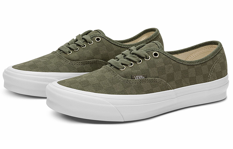 Vans OG Authentic LX Grape Leaf Checkerboard 5 Vans OG Authentic LX Grape Leaf Checkerboard