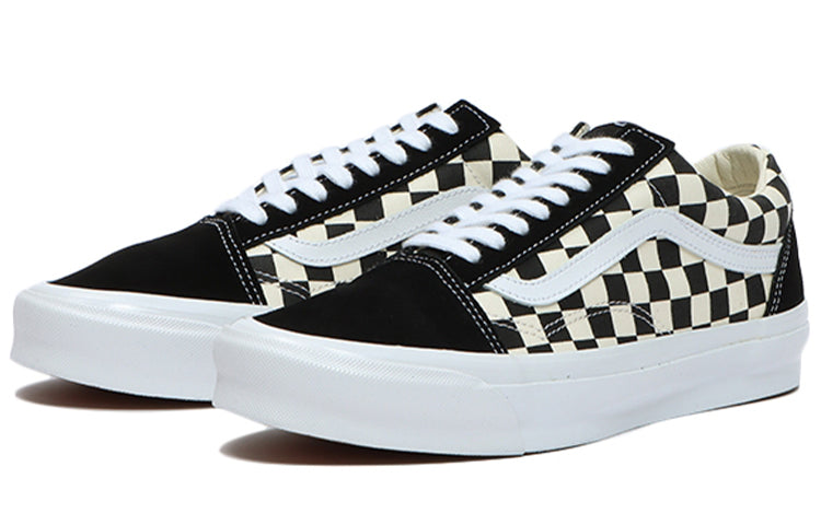 Vans Vault UA OG Old Skool LX Checkerboard Black 5 Vans Vault UA OG Old Skool LX Checkerboard Black