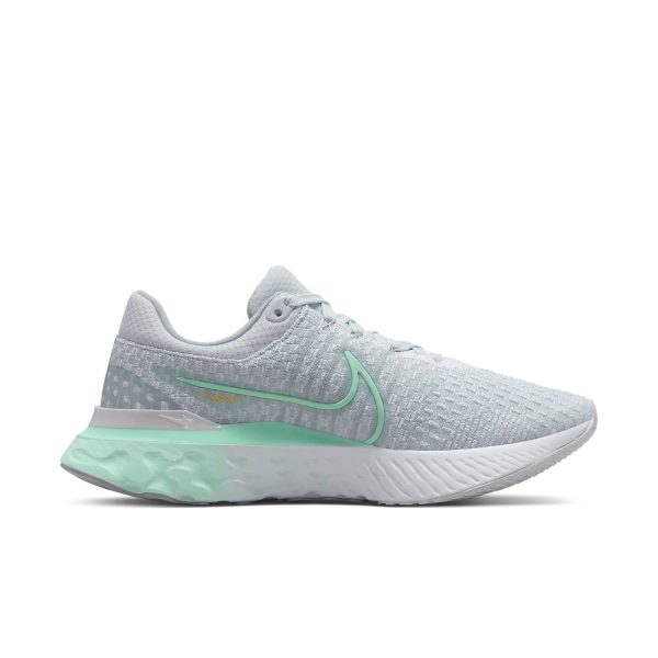 Nike React Infinity Run Flyknit 3 Pure Platinum Mint Foam (Womens)