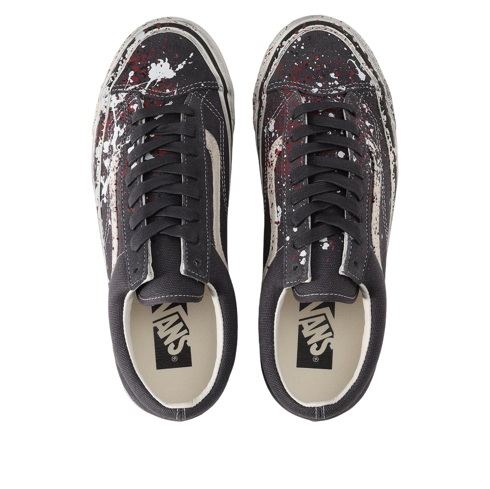 Vans Premium Old Skool 36 Paint Splatter Charcoal Grey 5 Vans Premium Old Skool 36 Paint Splatter Charcoal Grey