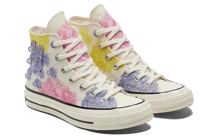 Converse Chuck Taylor All Star 70 Hi Floral Beige 5 Converse Chuck Taylor All Star 70 Hi Floral Beige