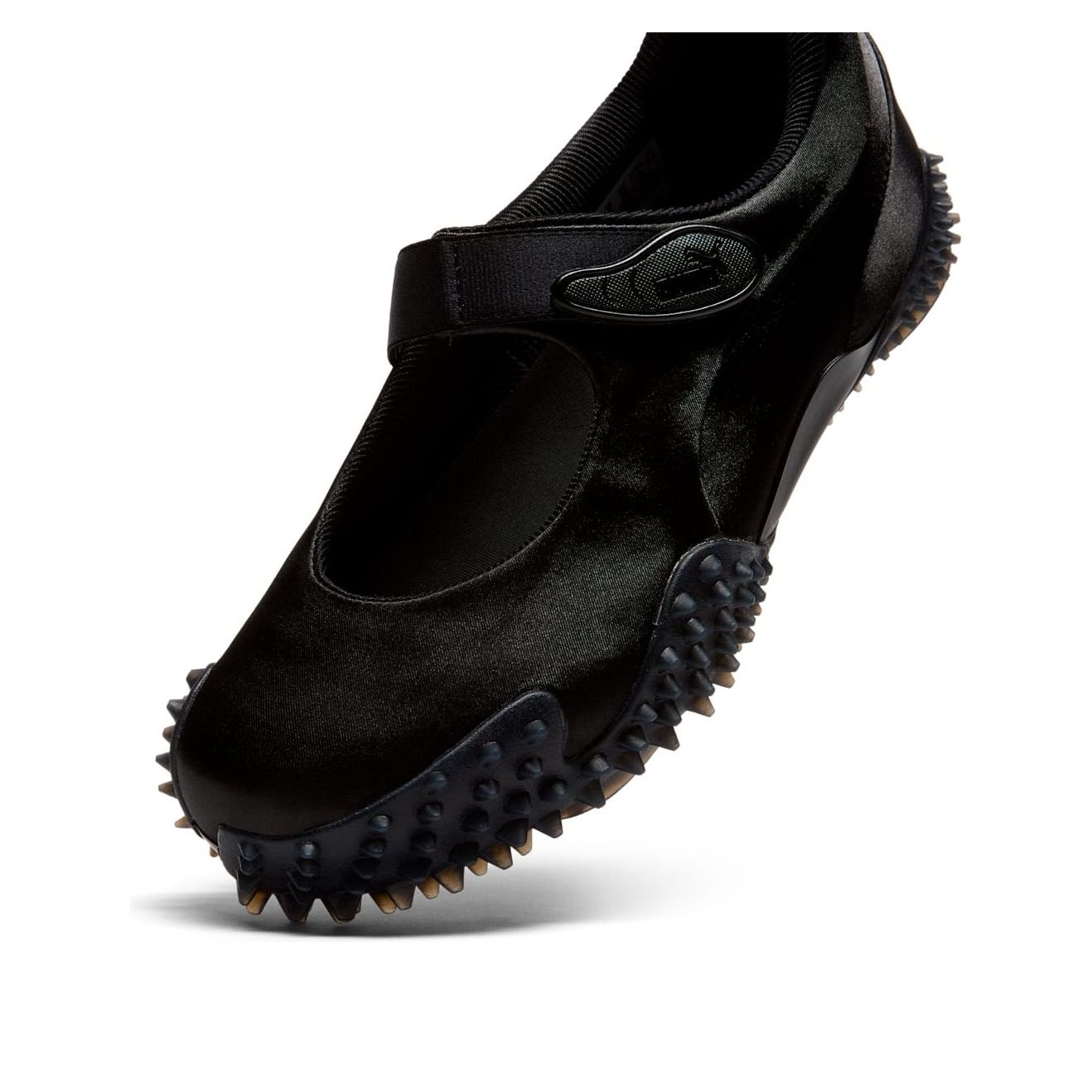 Puma Mostro Fey Black Cool Dark Gray Satin (Womens) 7 Puma Mostro Fey Black Cool Dark Gray Satin (Womens)