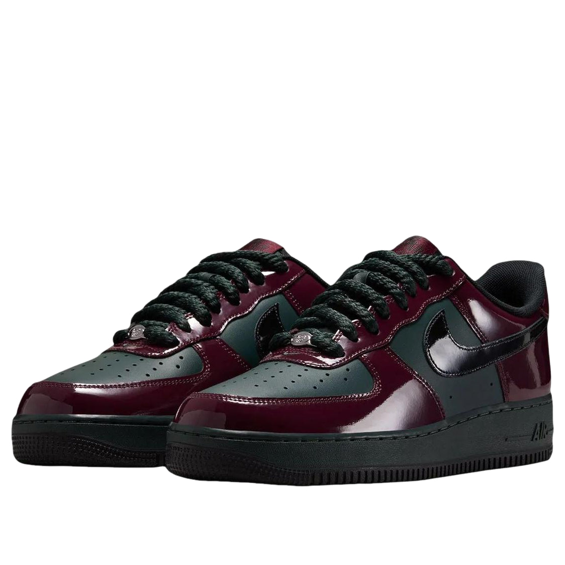 Nike Air Force 1 Low 07 LV8 Patent Leather Beef And Broccoli 5 Nike Air Force 1 Low 07 LV8 Patent Leather Beef And Broccoli