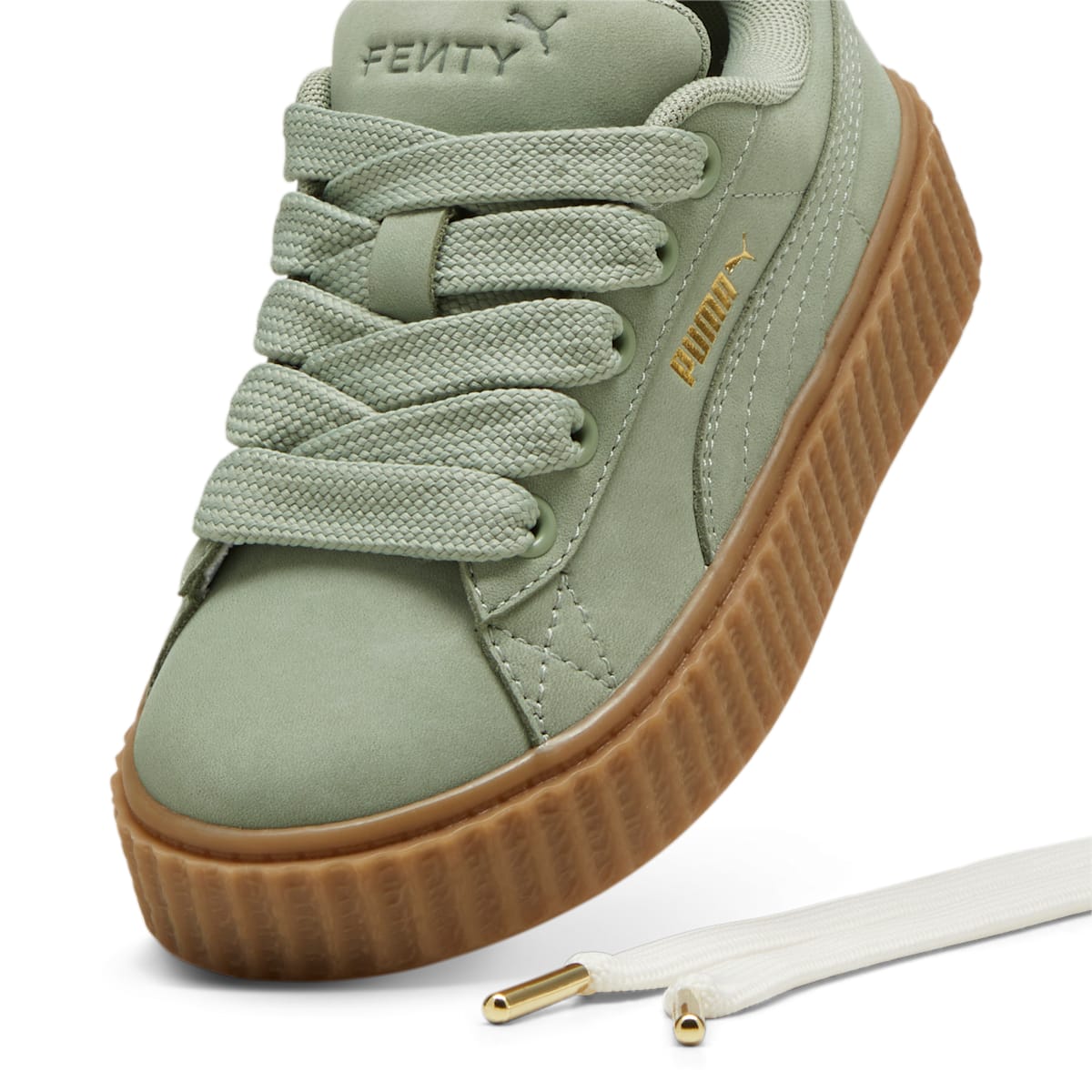 Puma Creeper Phatty Rihanna Fenty Green Fog (PS) 6 Puma Creeper Phatty Rihanna Fenty Green Fog (PS)