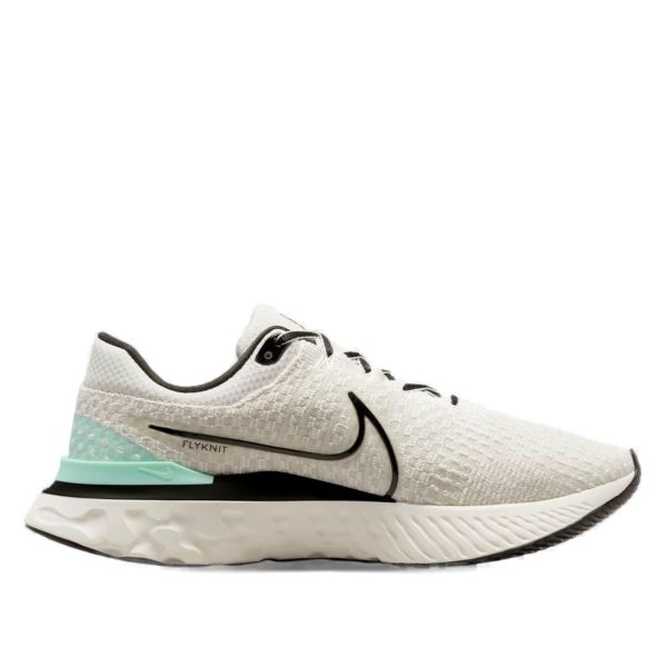 Nike React Infinity Run Flyknit 3 Phantom Black Mint