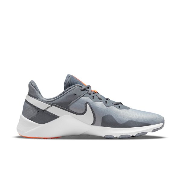 Nike Legend Essential 2 Wolf Grey White Total Orange