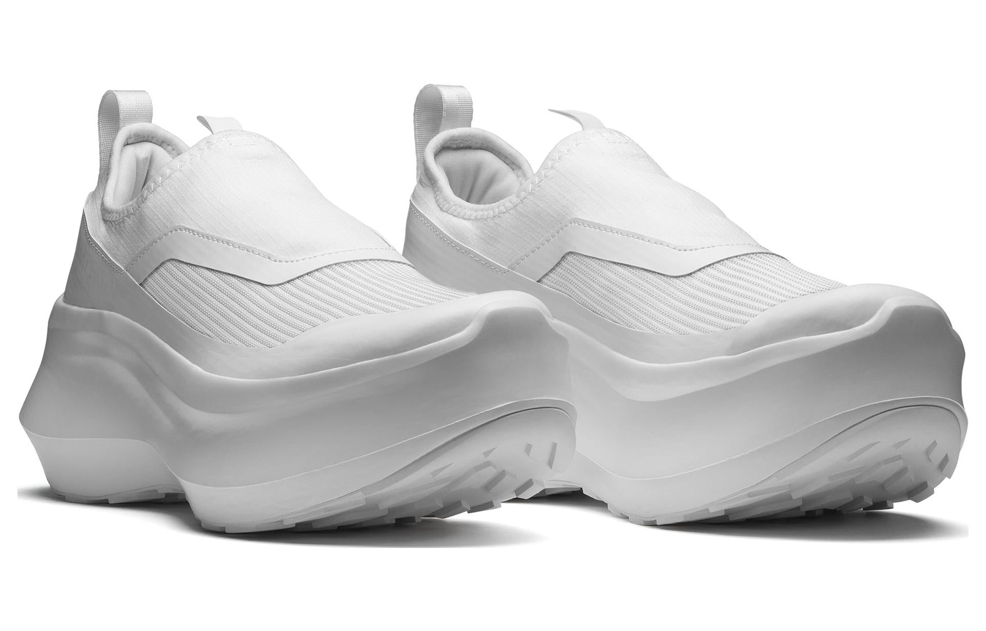 Salomon Platform Slip-On Comme des Garcons White 5 Salomon Platform Slip-On Comme des Garcons White