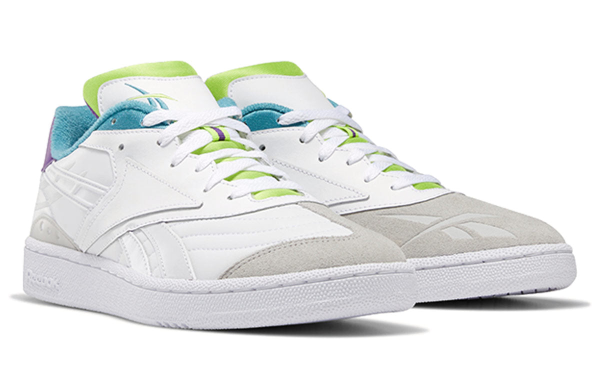 Reebok Club C RC 1.0 White Purple Grey 5 Reebok Club C RC 1.0 White Purple Grey