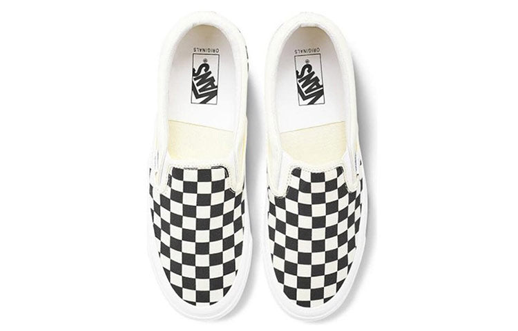 Vans Vault Classic Slip-On Sail Checkerboard 5 Vans Vault Classic Slip-On Sail Checkerboard