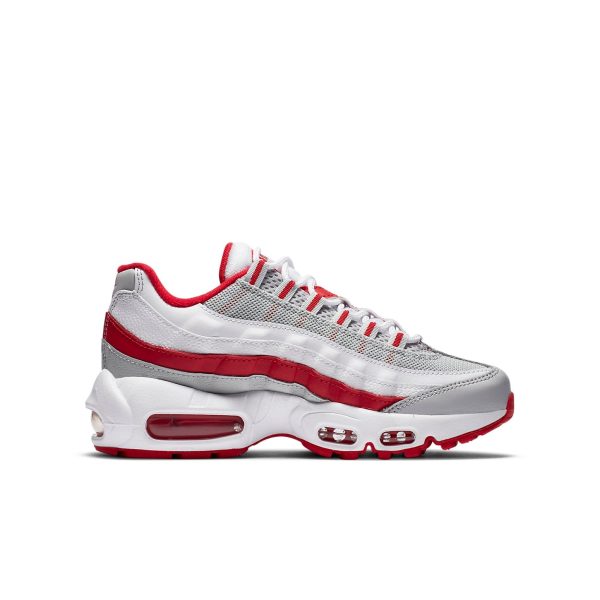Nike Air Max 95 Recraft Grey Fog Hyper Red (GS)
