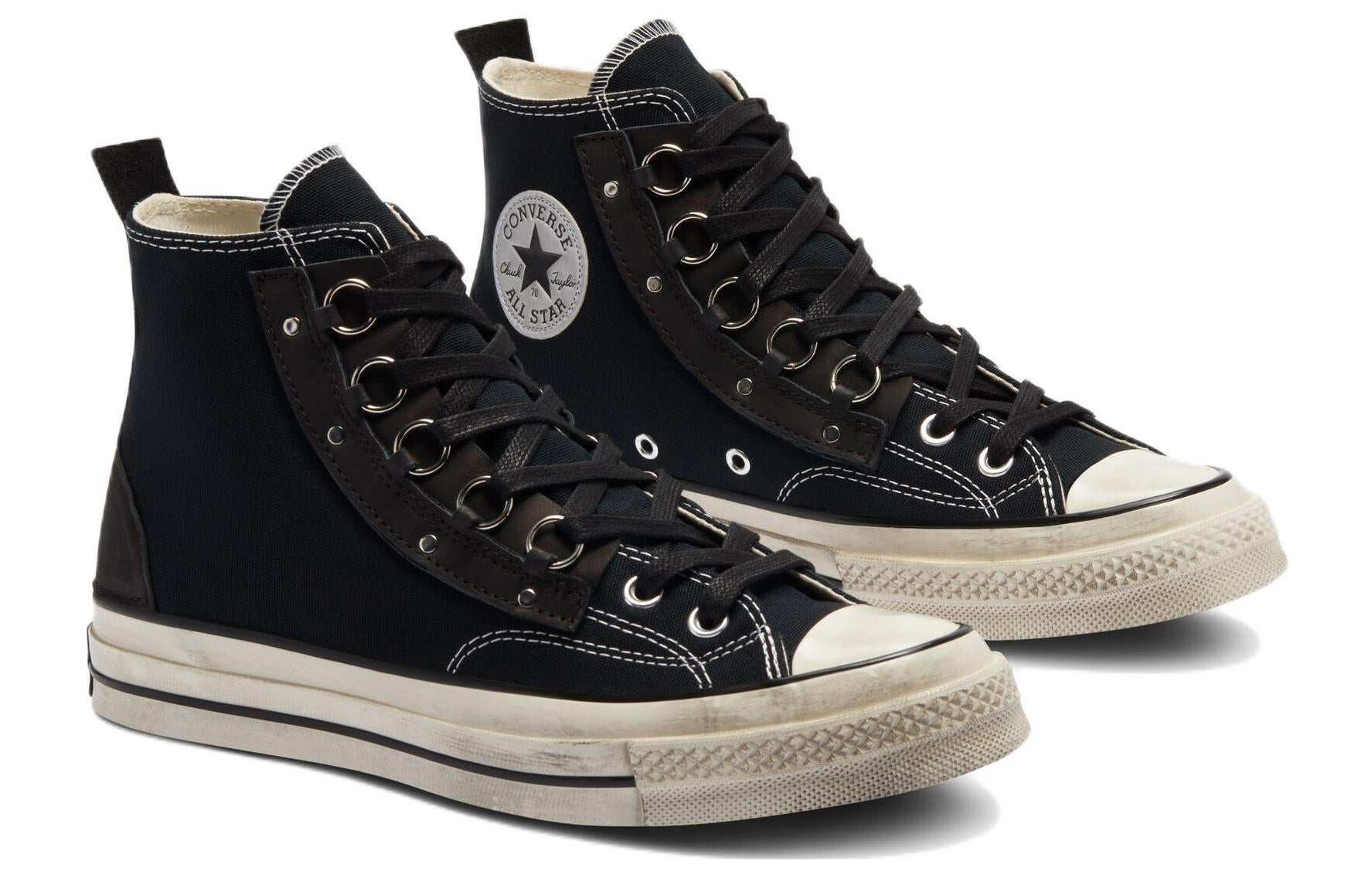 Converse Chuck Taylor All Star 70 Hi Punk Academia Black Metal Ring 5 Converse Chuck Taylor All Star 70 Hi Punk Academia Black Metal Ring