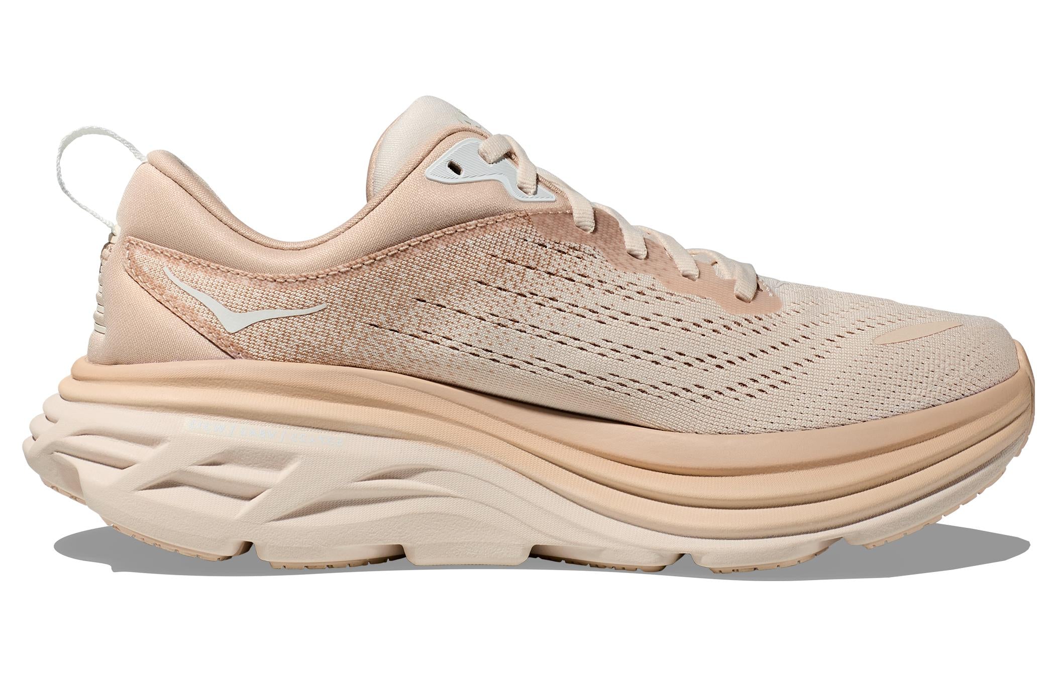 Hoka One One Bondi 8 Shifting Sand Eggnog (Womens) 5 Hoka One One Bondi 8 Shifting Sand Eggnog (Womens)