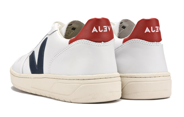 Veja V-10 Leather White Nautico Pekin 5 Veja V-10 Leather White Nautico Pekin
