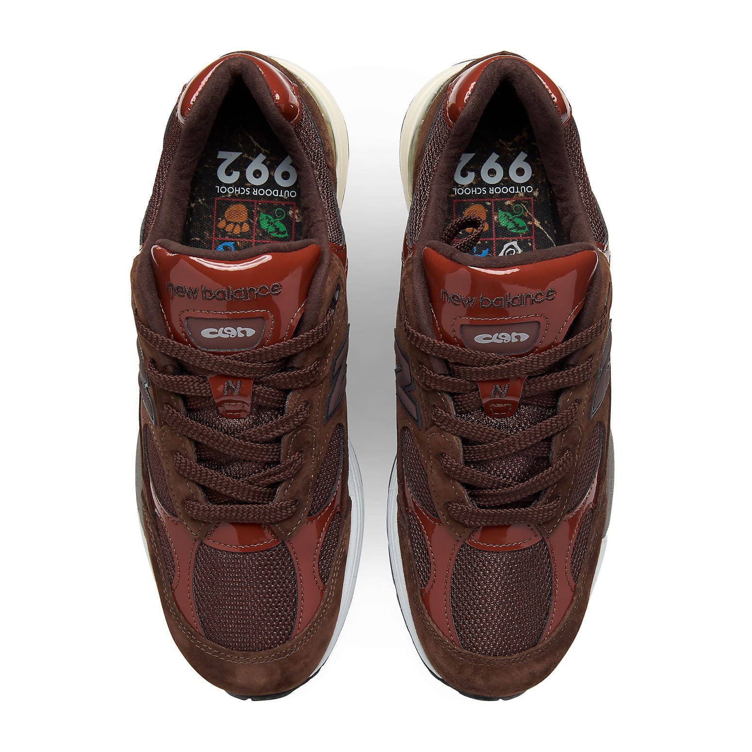 New Balance 992 MiUSA Amine Chocolate Amber 4 New Balance 992 MiUSA Amine Chocolate Amber