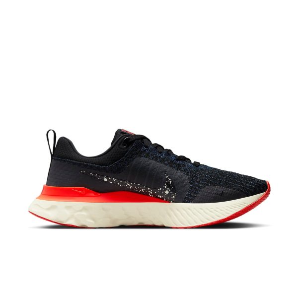 Nike React Infinity Run Obsidian Bright Crimson