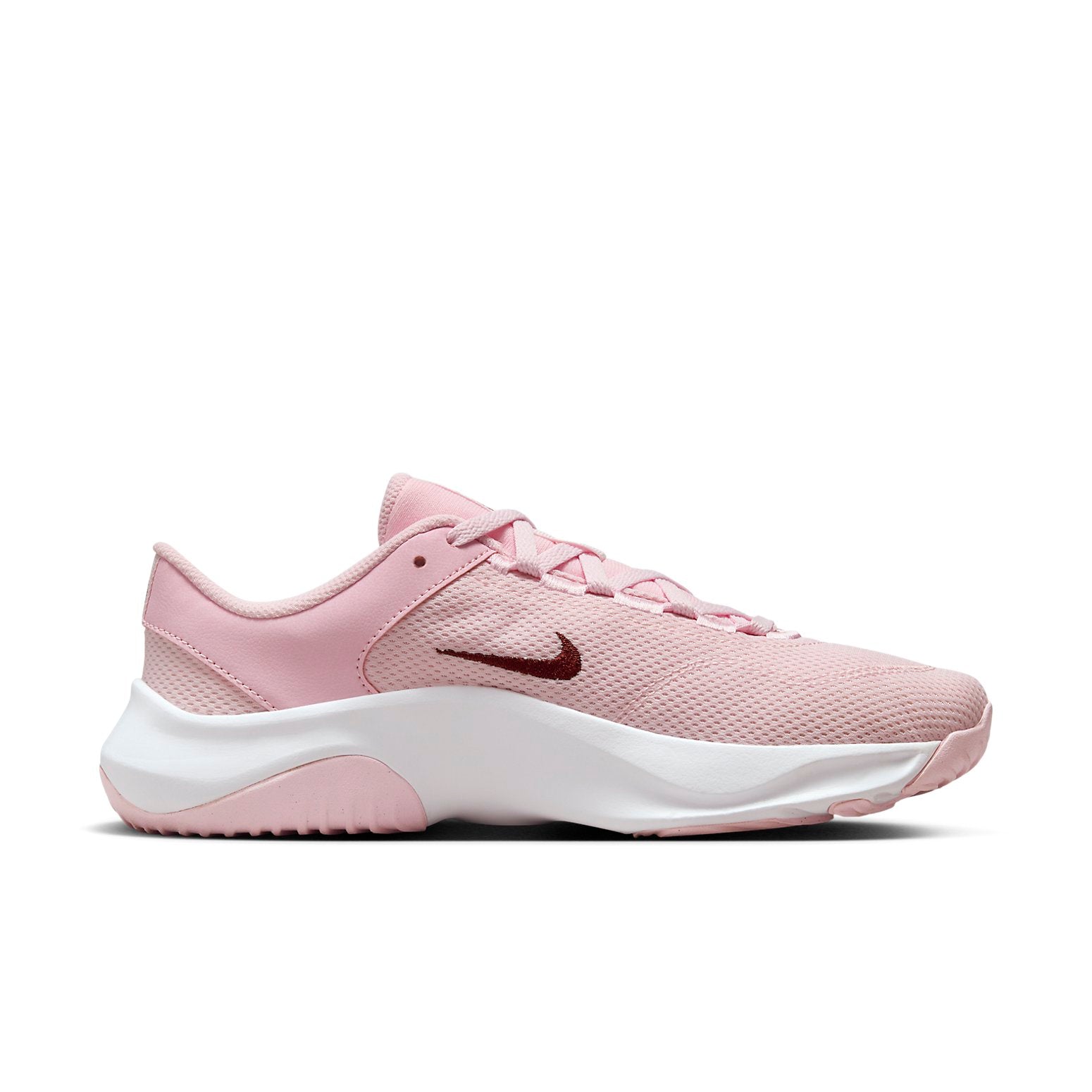 Nike Legend Essential 3 Next Nature Pink Foam Dark Team Red (Womens) 4 Nike Legend Essential 3 Next Nature Pink Foam Dark Team Red (Womens)