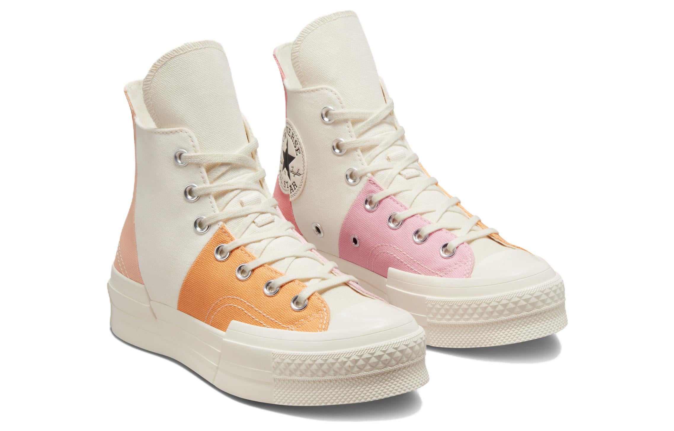 Converse Chuck Taylor All Star 70 Hi Plus Egret Sunrise Yellow (Womens) 5 Converse Chuck Taylor All Star 70 Hi Plus Egret Sunrise Yellow (Womens)