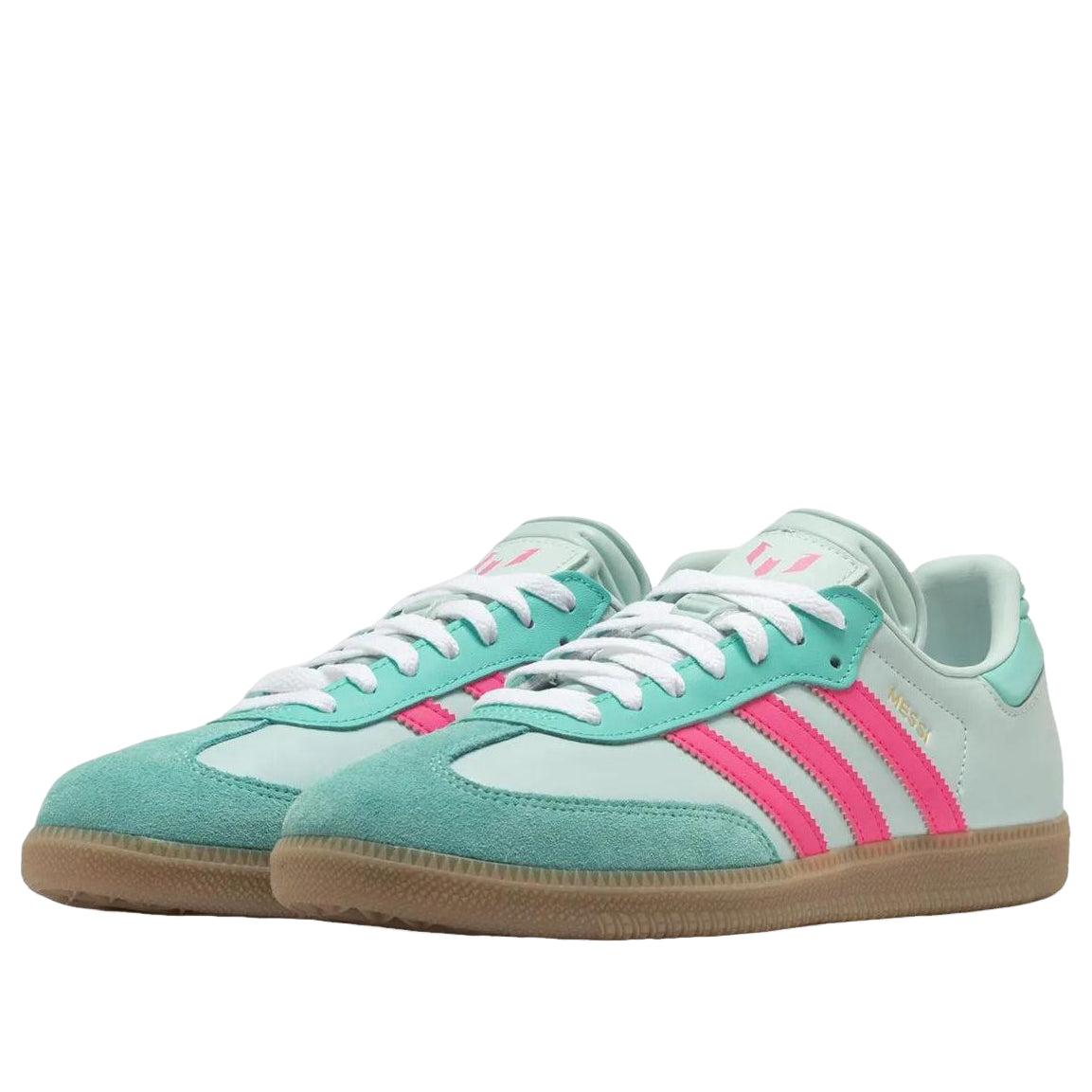 adidas Samba Messi Halo Mint Pink 5 adidas Samba Messi Halo Mint Pink