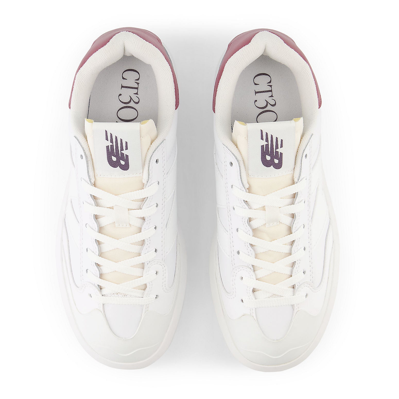 New Balance CT302 White Washed Burgundy 7 New Balance CT302 White Washed Burgundy