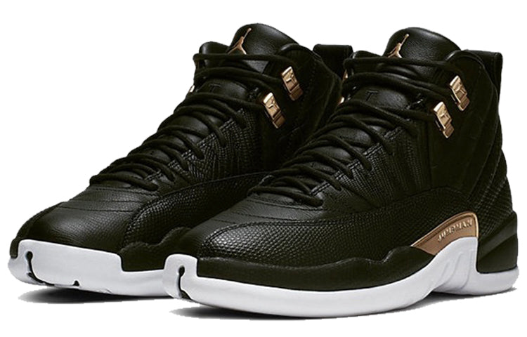 Jordan 12 Retro Black Metallic Gold White (Womens) 5 Jordan 12 Retro Black Metallic Gold White (Womens)