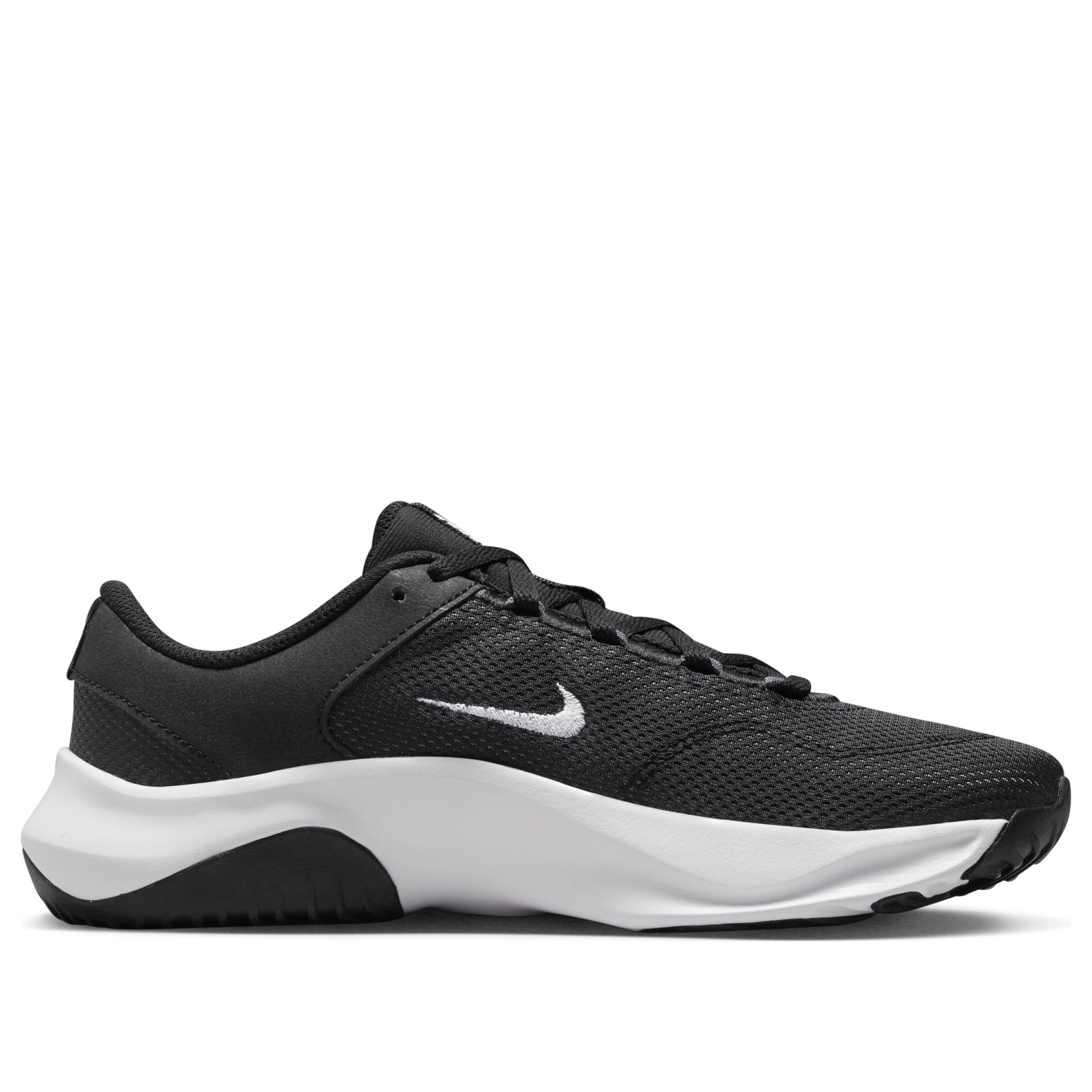 Nike Legend Essential 3 Black White Iron Grey (Womens) 8 Nike Legend Essential 3 Black White Iron Grey (Womens)