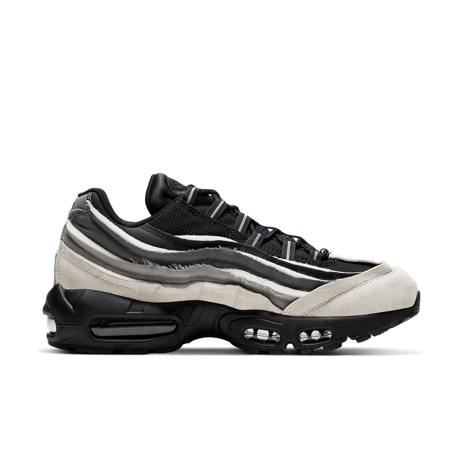 Nike Air Max 95 Comme des Garcons Black Grey 4 Nike Air Max 95 Comme des Garcons Black Grey