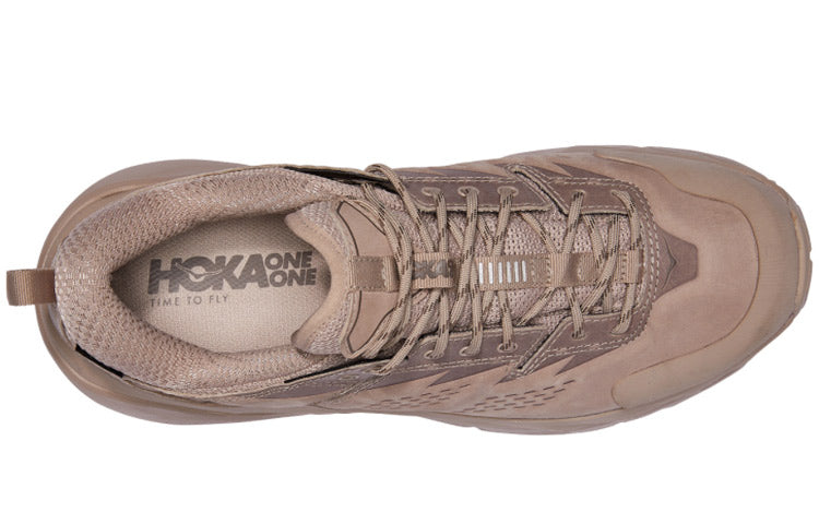 Hoka One One Kaha Low Gore-Tex Taupe Bungee Cord 5 Hoka One One Kaha Low Gore-Tex Taupe Bungee Cord