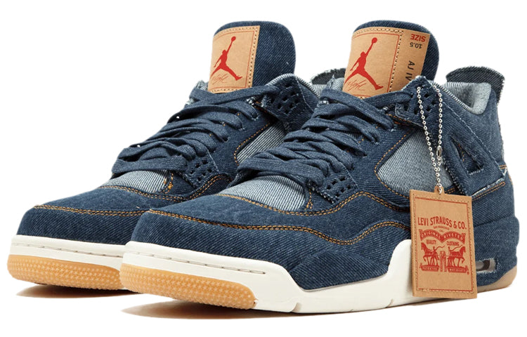 Jordan 4 Retro Levis Denim (Tag with Levis Logo) 5 Jordan 4 Retro Levis Denim (Tag with Levis Logo)