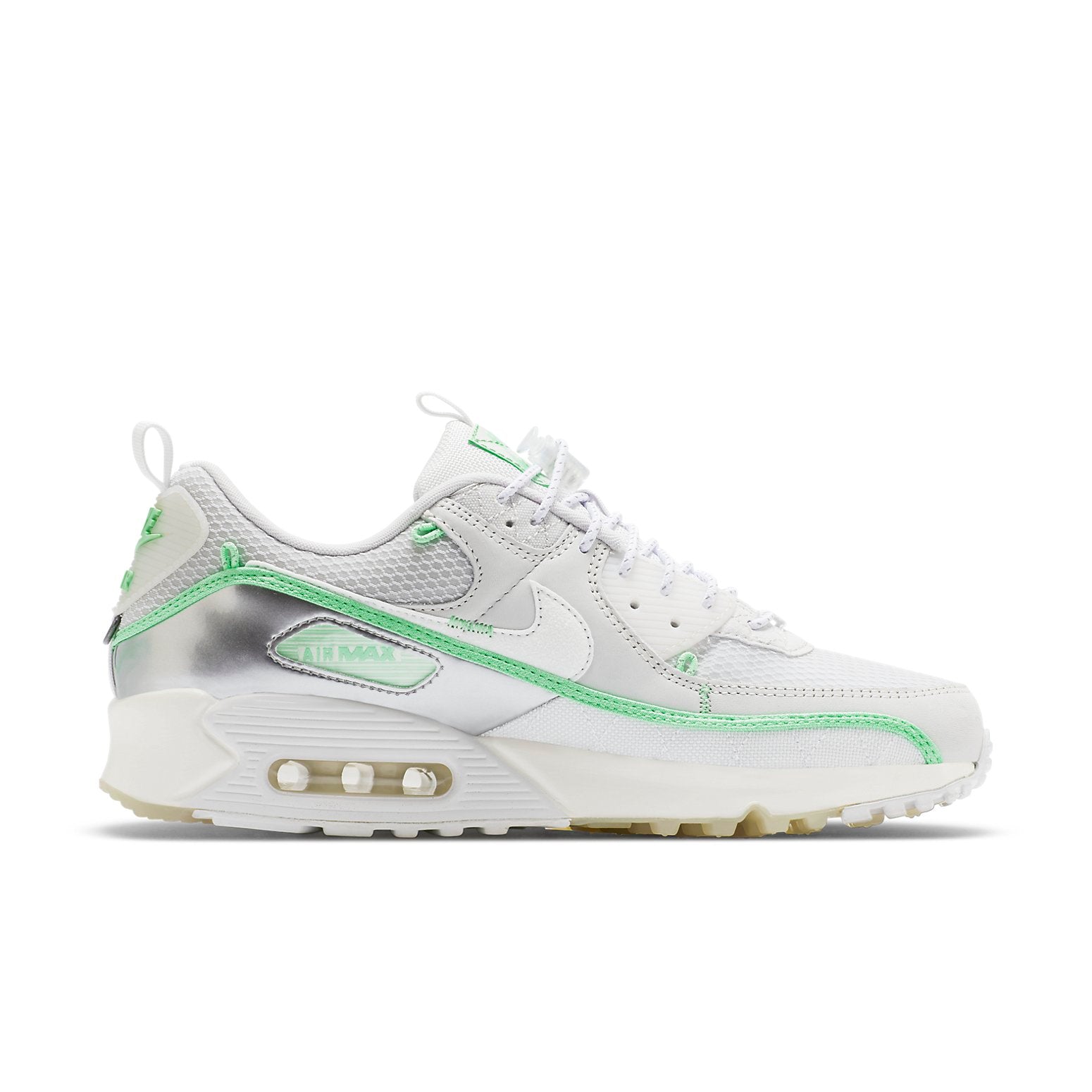 Nike Air Max 90 Sail Neon Green 4 Nike Air Max 90 Sail Neon Green