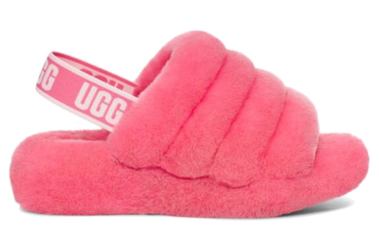 UGG Fluff Yeah Slide Pink Rose (Womens) 5 UGG Fluff Yeah Slide Pink Rose (Womens)