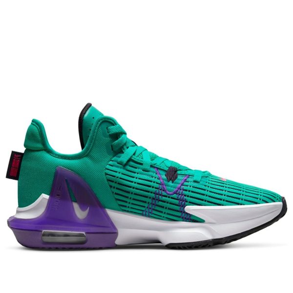Nike LeBron Witness 6 Clear Emerald Wild Berry