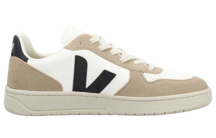 Veja V-10 Chromefree Leather White Black Sahara 5 Veja V-10 Chromefree Leather White Black Sahara