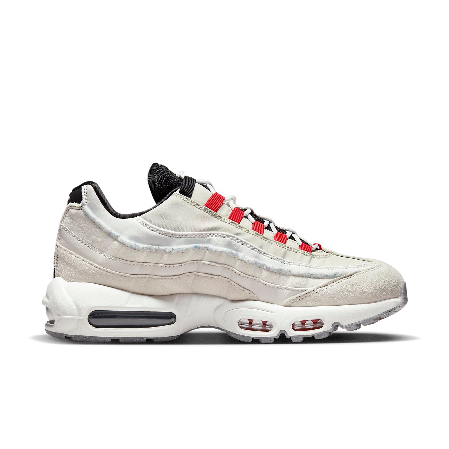 Nike Air Max 95 Light Bone Habanero Red 4 Nike Air Max 95 Light Bone Habanero Red