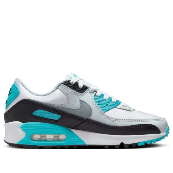 Nike Air Max 90 White Teal Nebula (Womens)