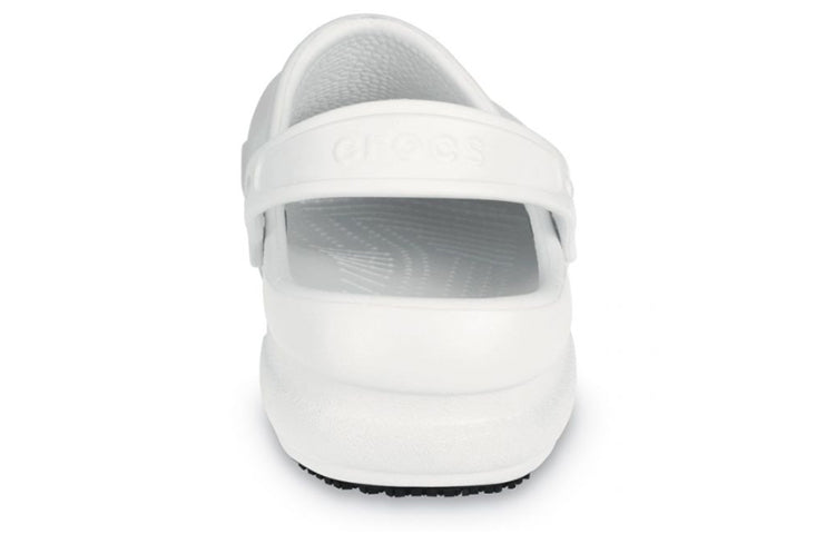 Crocs Bistro Slip Resistant Work Clog White 5 Crocs Bistro Slip Resistant Work Clog White