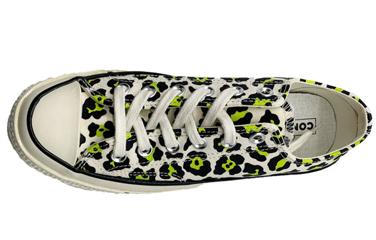 Converse Chuck Taylor All Star 70 Ox Leopard White Bold Lime 5 Converse Chuck Taylor All Star 70 Ox Leopard White Bold Lime