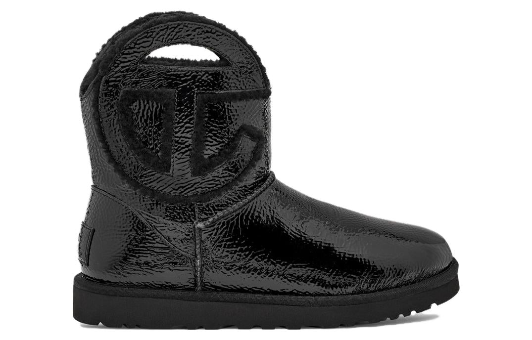 UGG x Telfar Logo Mini Crinkle Black 5 UGG x Telfar Logo Mini Crinkle Black